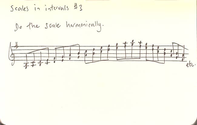 Scales in Intervals #3