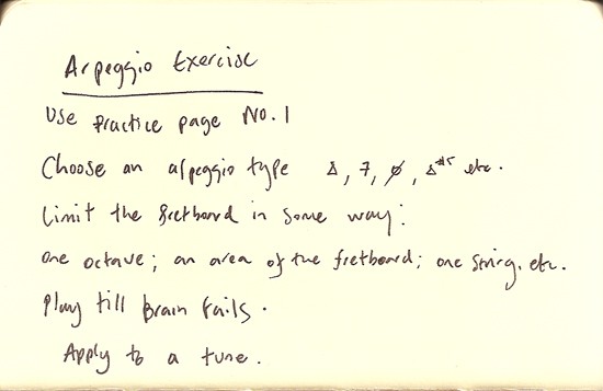 Arpeggios: Focusing on Fluency