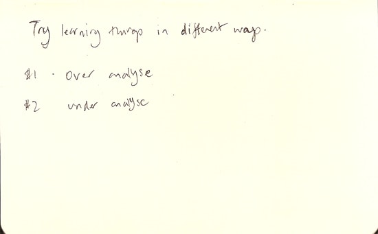 overunderanalyse