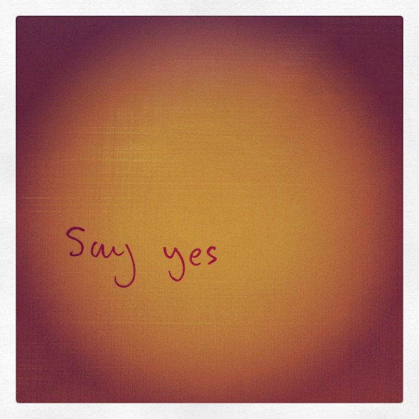 Say Yes