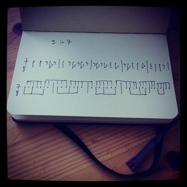 Groups of Fives In 7/8